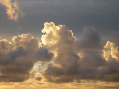 cloud, Mana Island, Fiji Is.