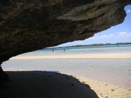 notch, Natadora Beach, Viti Levu, Fiji Is.
